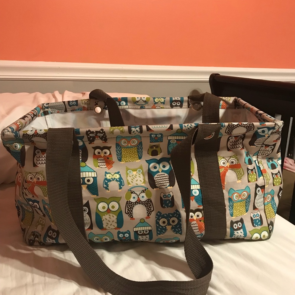 Medium Owl utility tote!